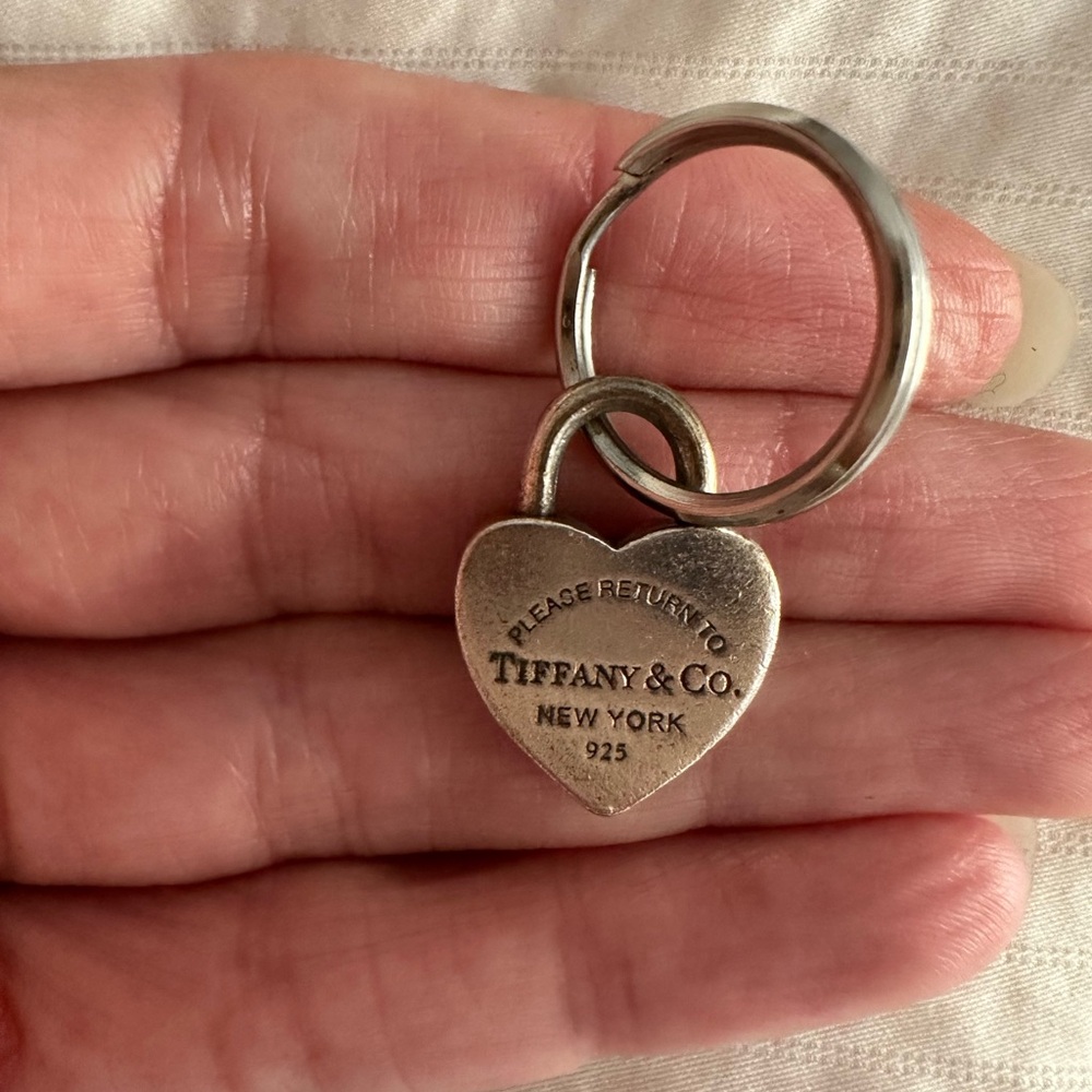 Vintage Tiffany & Co. Heart Keychain